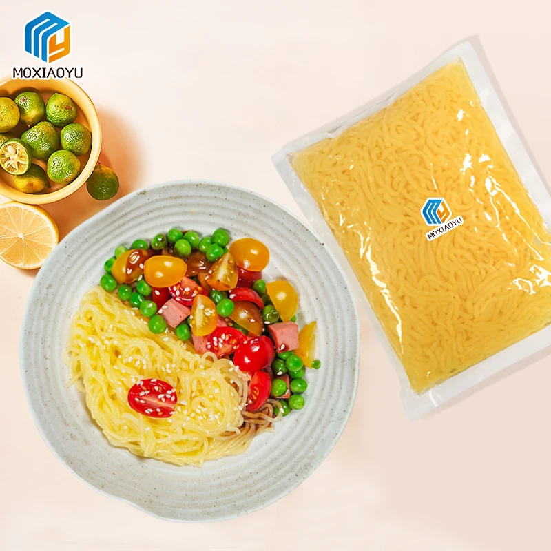 Moxiaoyu OEM Low Carb Low Sugar Healthy Food Customized Shirataki Noodles Meal Replacement Konjac Noodles