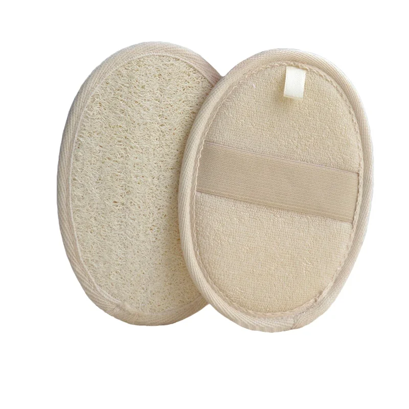 Loofah Exfoliate Body Scrubber Natural Bath Pads Double Sided Scrubbing for Men Women Shower Exfoliation