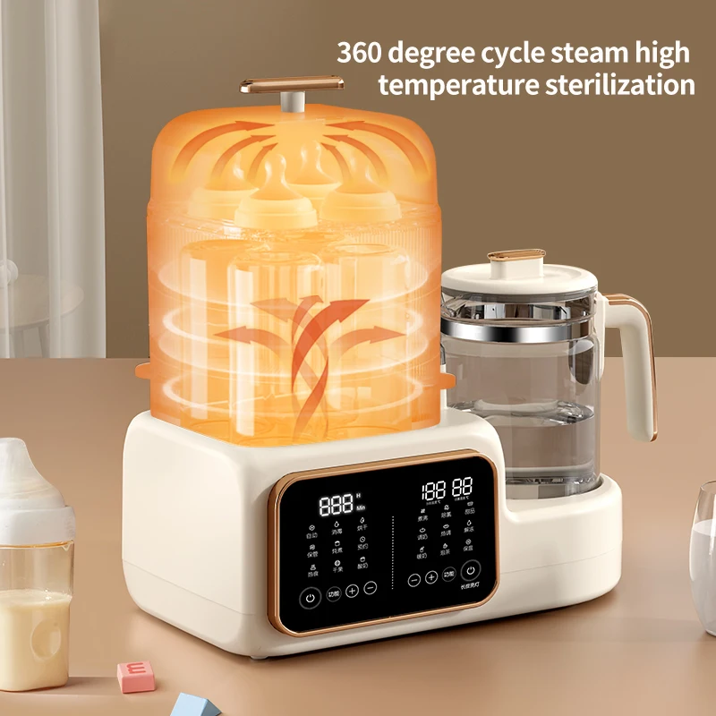 Food Grade Milk Dispenser Quickly Boils Sterilizer Baby Bpa Free Baby Milk Powder Formula Dispenser Maker