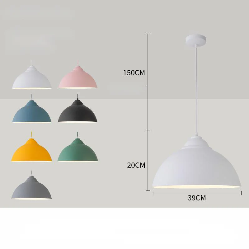 Hotel Chandeliers Pendant Lights Style Colorful Macaron Metal Modern Living Room Contemporary Lighting and Circuitry Design Iron