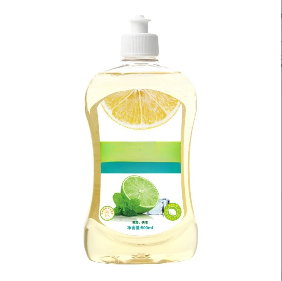 Antibacterial Dish Detergent Kitchen Bowls and Chopsticks Dishwashing Liquid Soap Food Grade Dish Soap Liquid