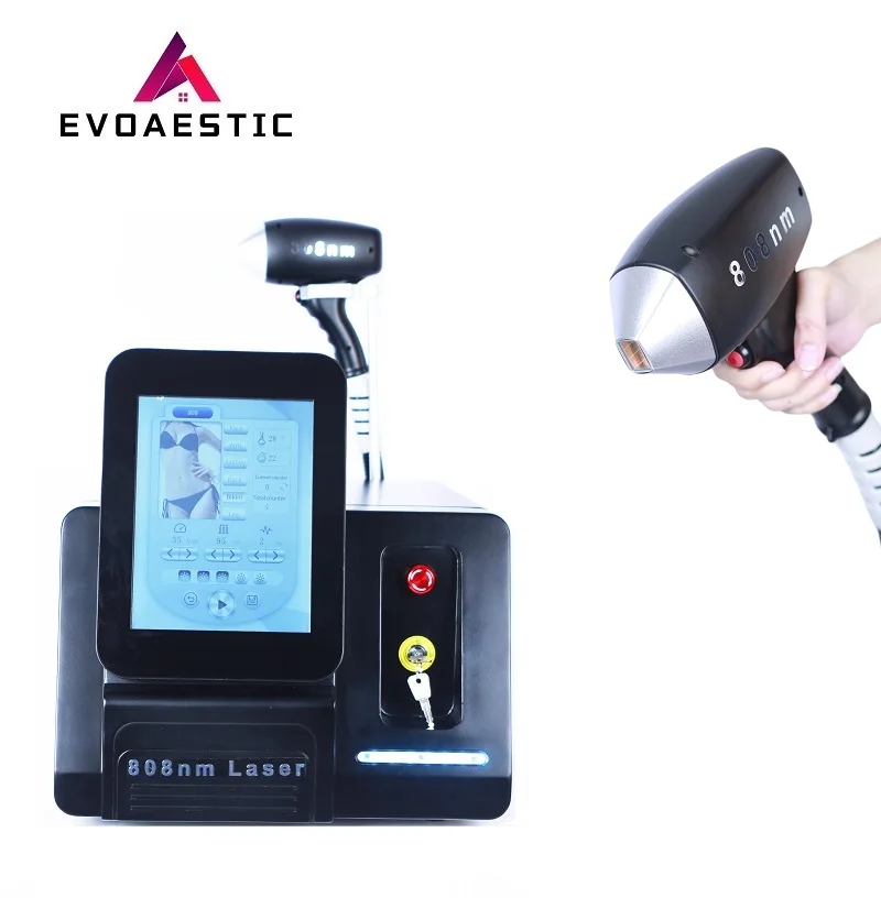 Professional Alexandrite Hair Removal Laser Machine Hair Removal Permanently For All Skin Colors 808nm Diode Laser Depilation