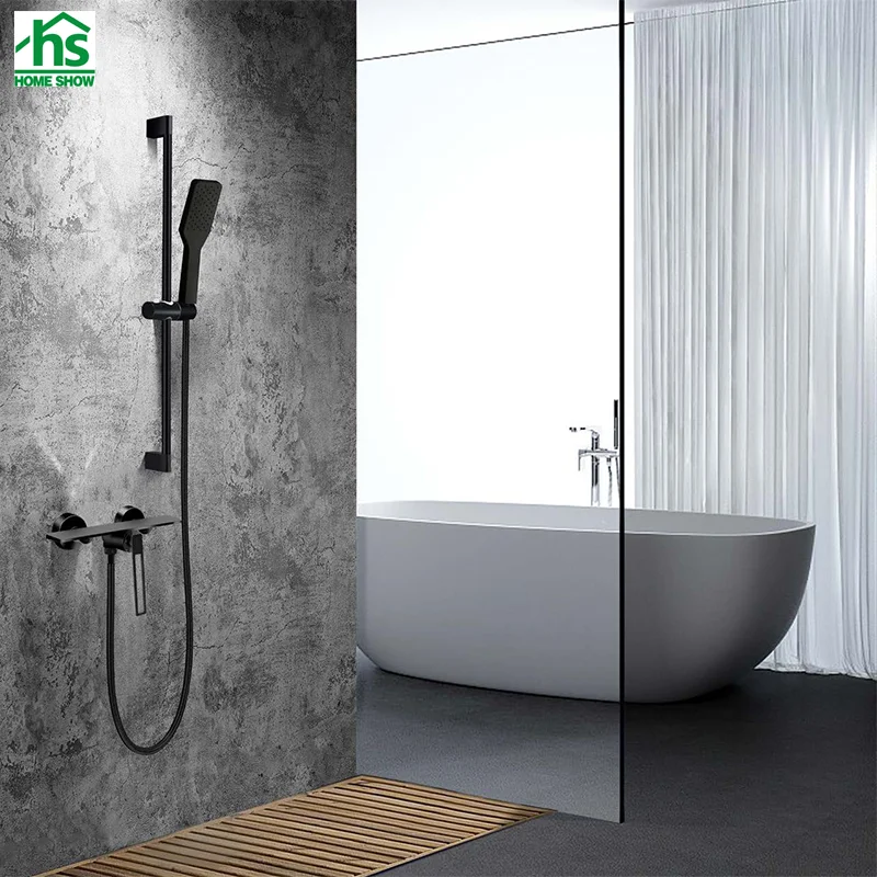 High Quality Manufacturer Customized Brass Bathroom Shower Rain Shower Set