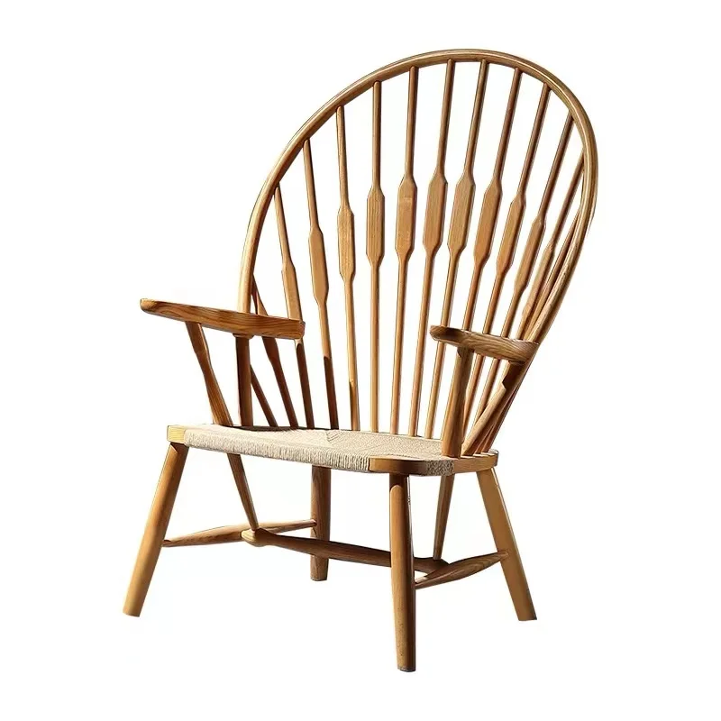 New Cheap Modern Smart  Adjustable  Living Room  Rattan weaving Backrest lazy outdoor chair