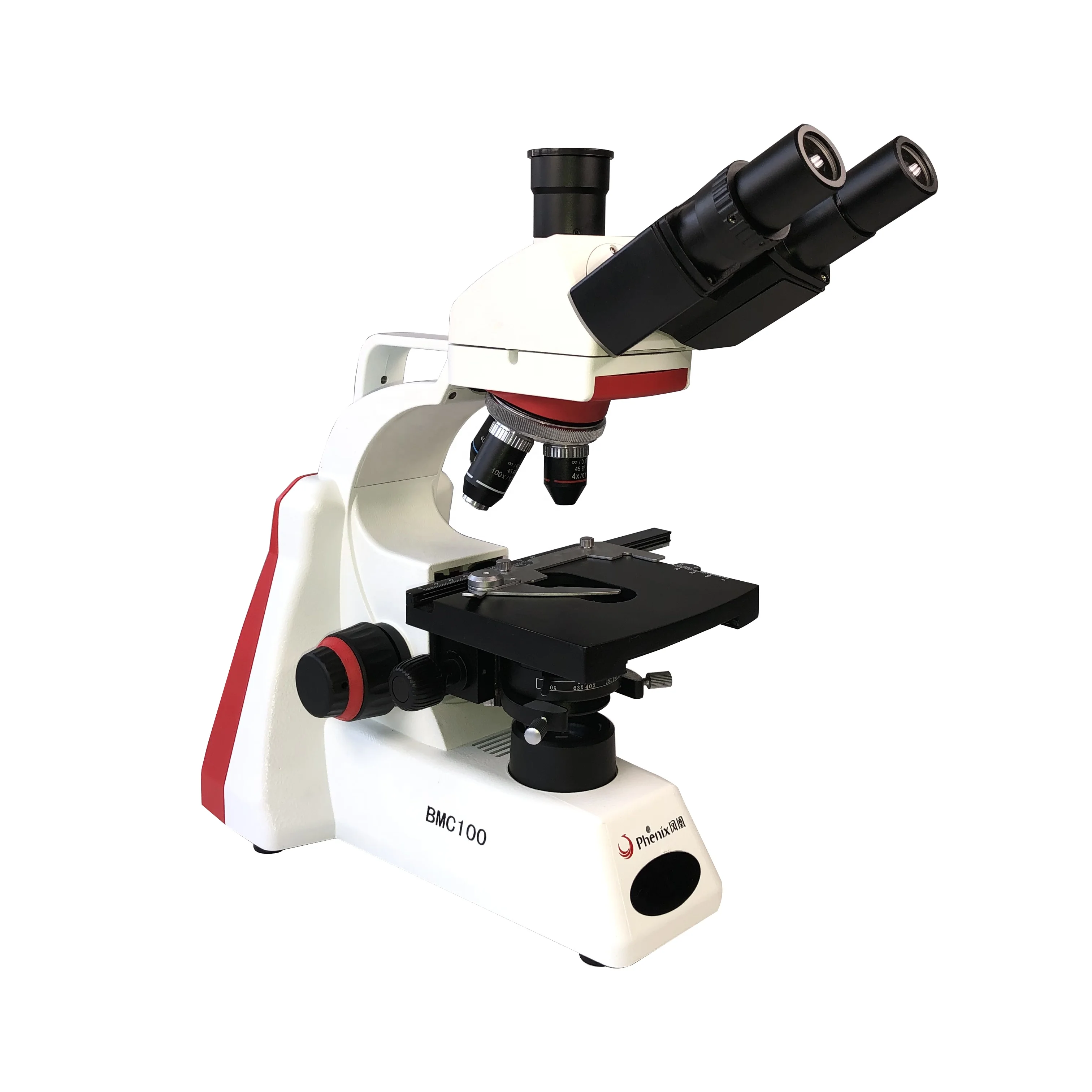 Phenix BMC100 series NEW laboratory biological trinocular microscope