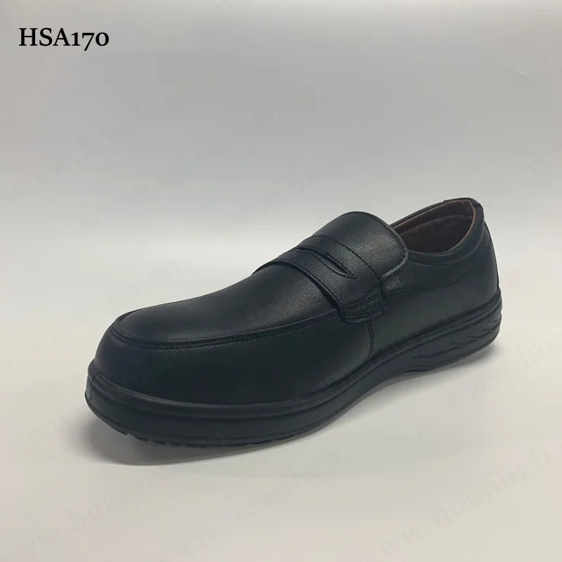 LXG,railway Building Anti-puncture Work Safety Shoes Pull-on Style Abrasion Resistant ESD Manager Safety Shoes HSA170