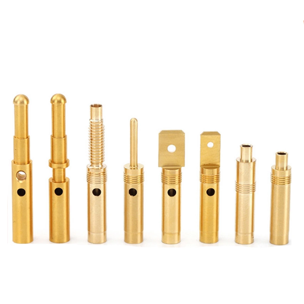 OEM Factory CNC machining Knurled thumb brass nuts