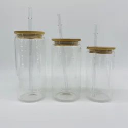 Factory price cold color changing 16oz DIY blank sublimation Beer Can Glass Cups mixed color for White Sublimation Transfer