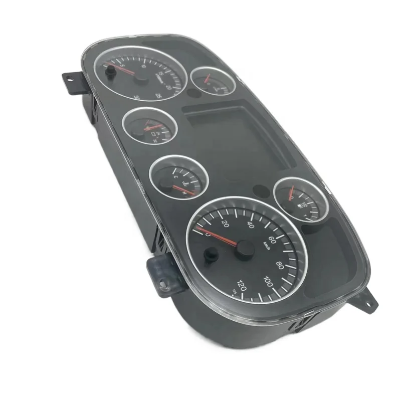 Original components of WG9918581111 HOWO truck cab combination instrument panel assembly