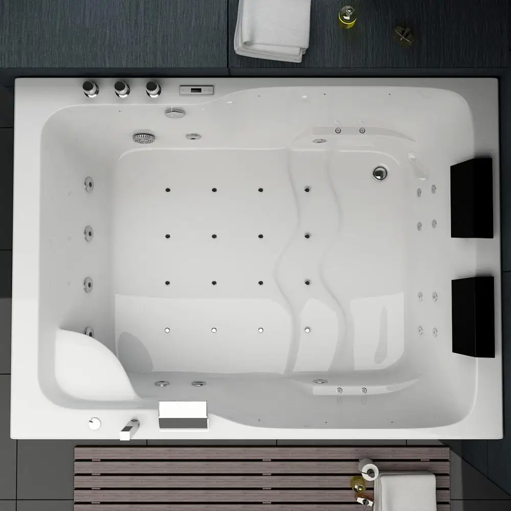 2022 New type bathroom whirlpool tubs,Rectangle indoor massage bathtubs,Hydromassage bathroom whirlpool