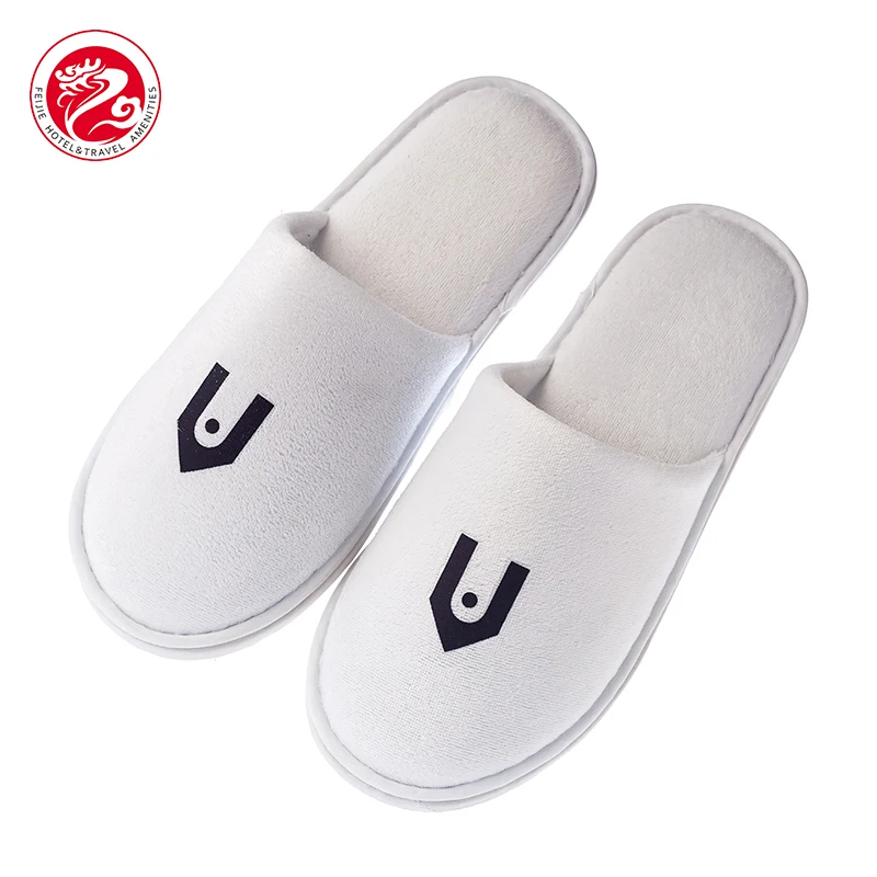 High quality Personalized Cotton towel Guest Slipper For Hotel