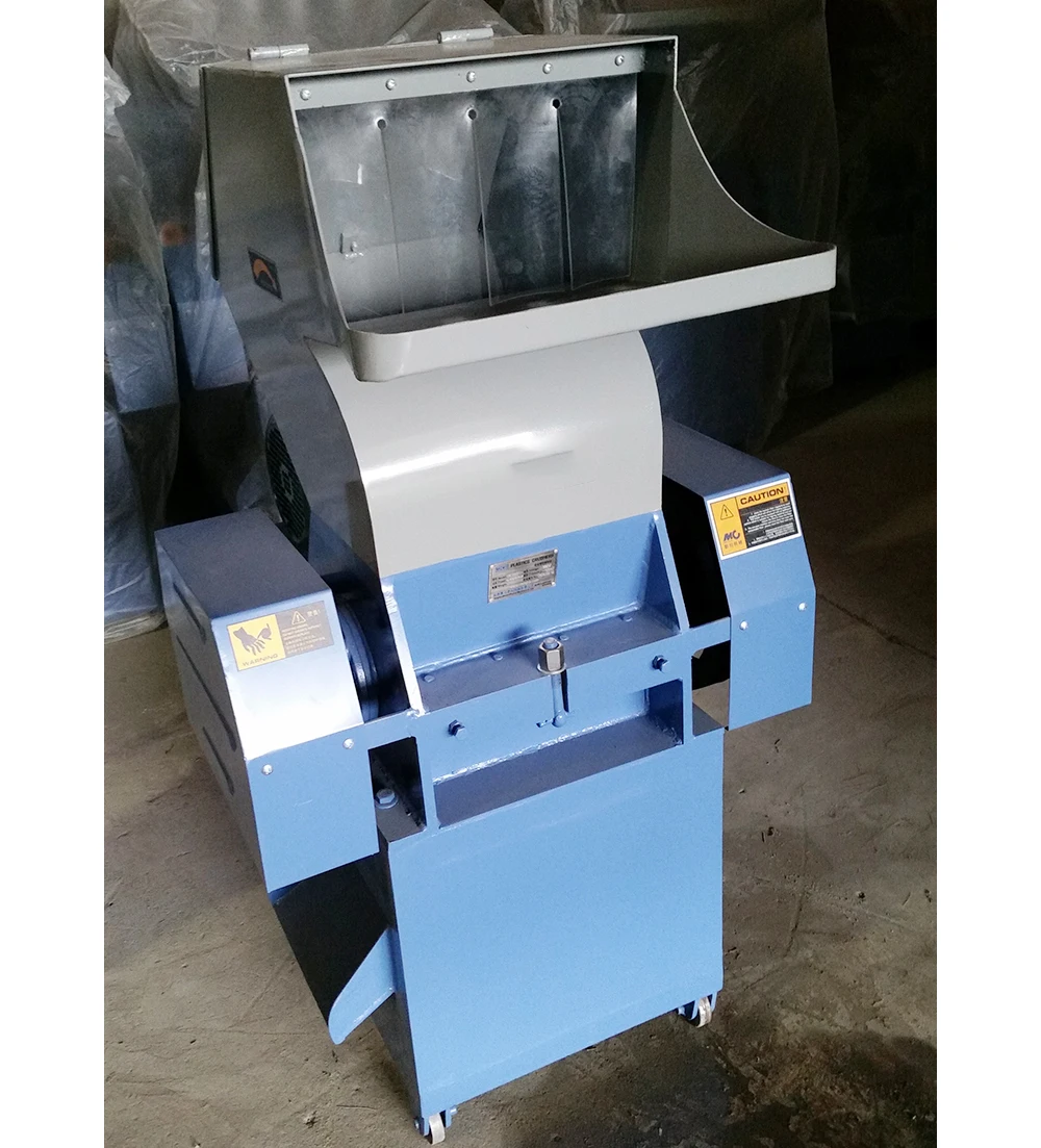 High quality low price small 200 kg/H Vertical primary crusher grain pp plastic crushing washing machine