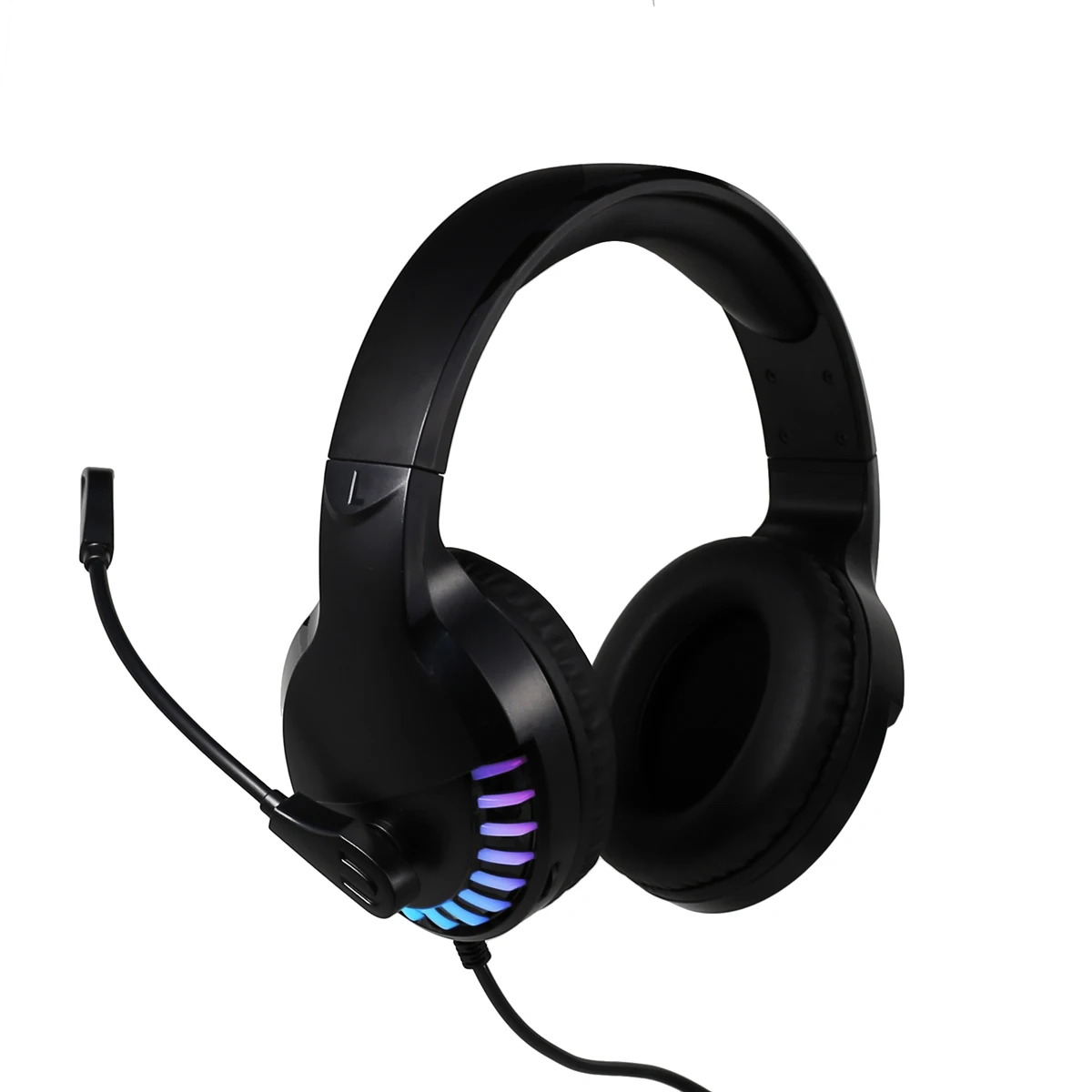 Factory Best quality RGB Noise cancelling PC gaming Headset, usb wired stereo gaming headphones with microphone
