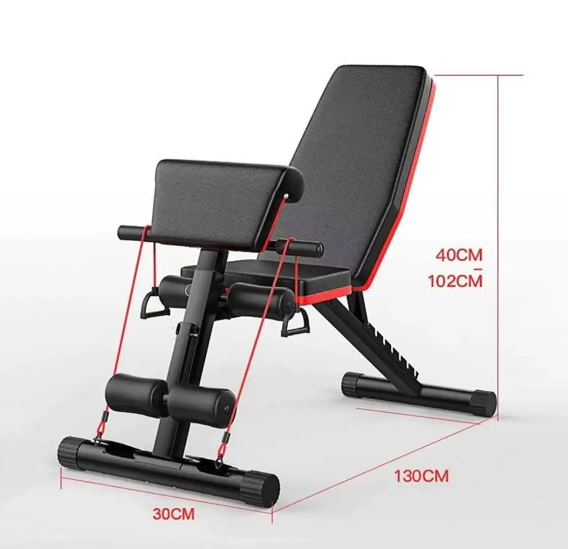 Adjustable Abs Bench for Abdominal Weights Training for Home Gym Equipment-Benches
