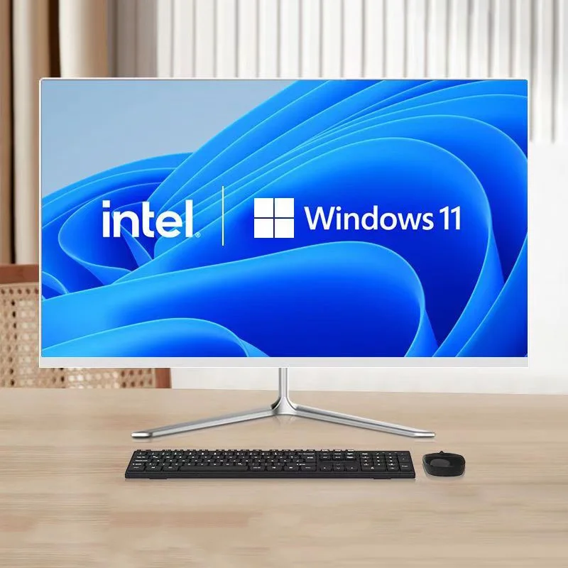 Cheap All-In-One Computers 16:9 Resolution SSD 64G/128G/256G/512G/1T Graphics Card PC Computer All In One Pc Desktop
