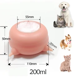 New automatic feeding water milk feeder pet breastfeeding silicone nipple milk feeder for puppies