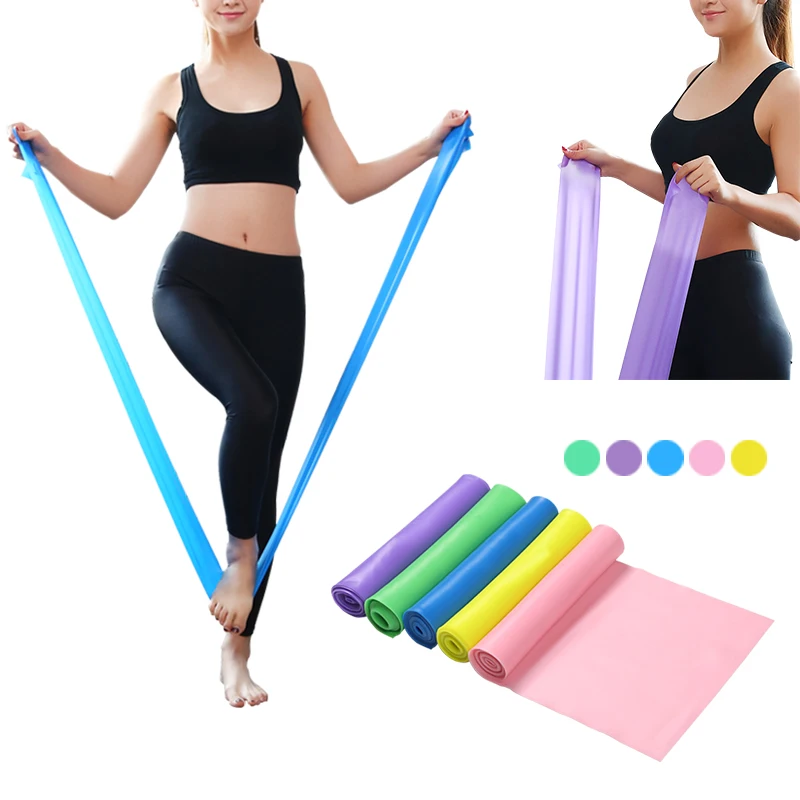 Home Fitness Gym Exerciser  Long Resistance Band
