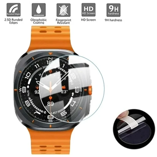 Tempered glass film 40/44/47mm For Samsung Galaxy Watch7 Ultra 47mm watch film For galaxy watch7 40mm watch screen protector