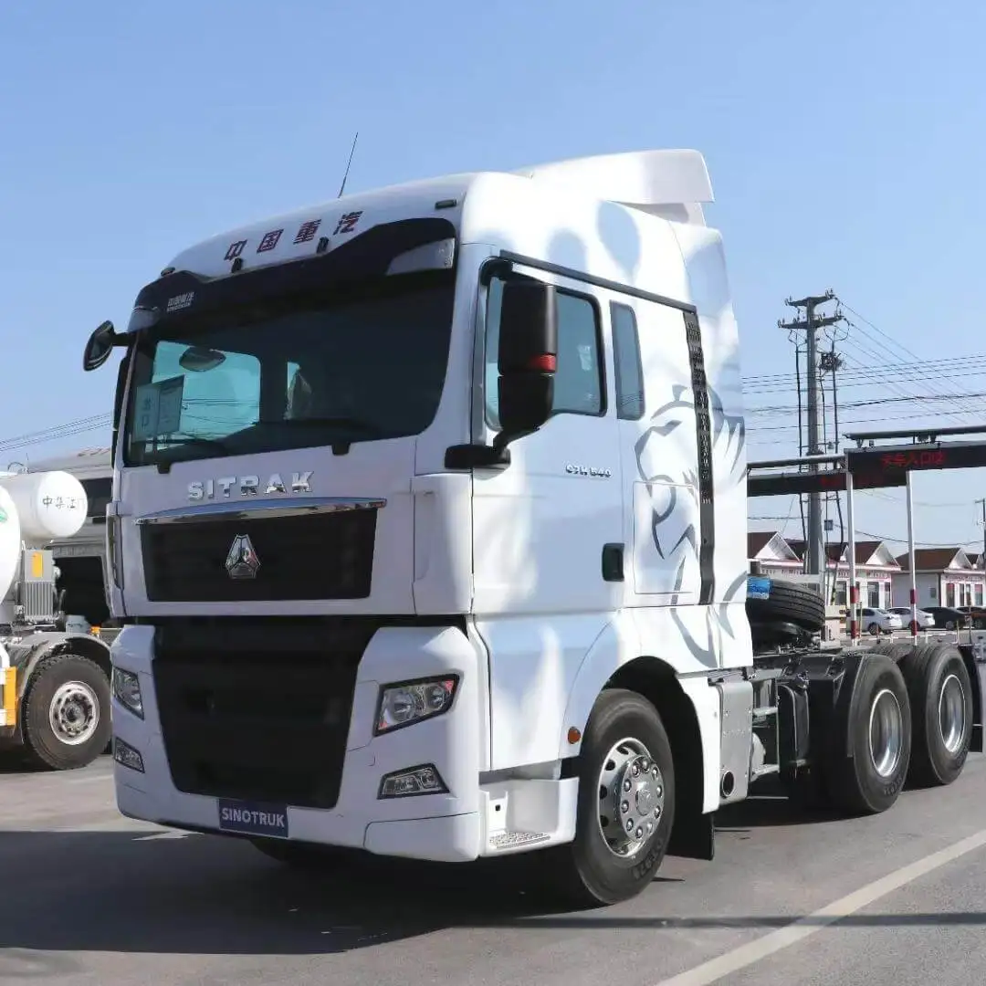 Тяжелый грузовик Sitrak C7H 6x4 отвечает современным логистическим потребностям с ведущими технологическими полуприцепами