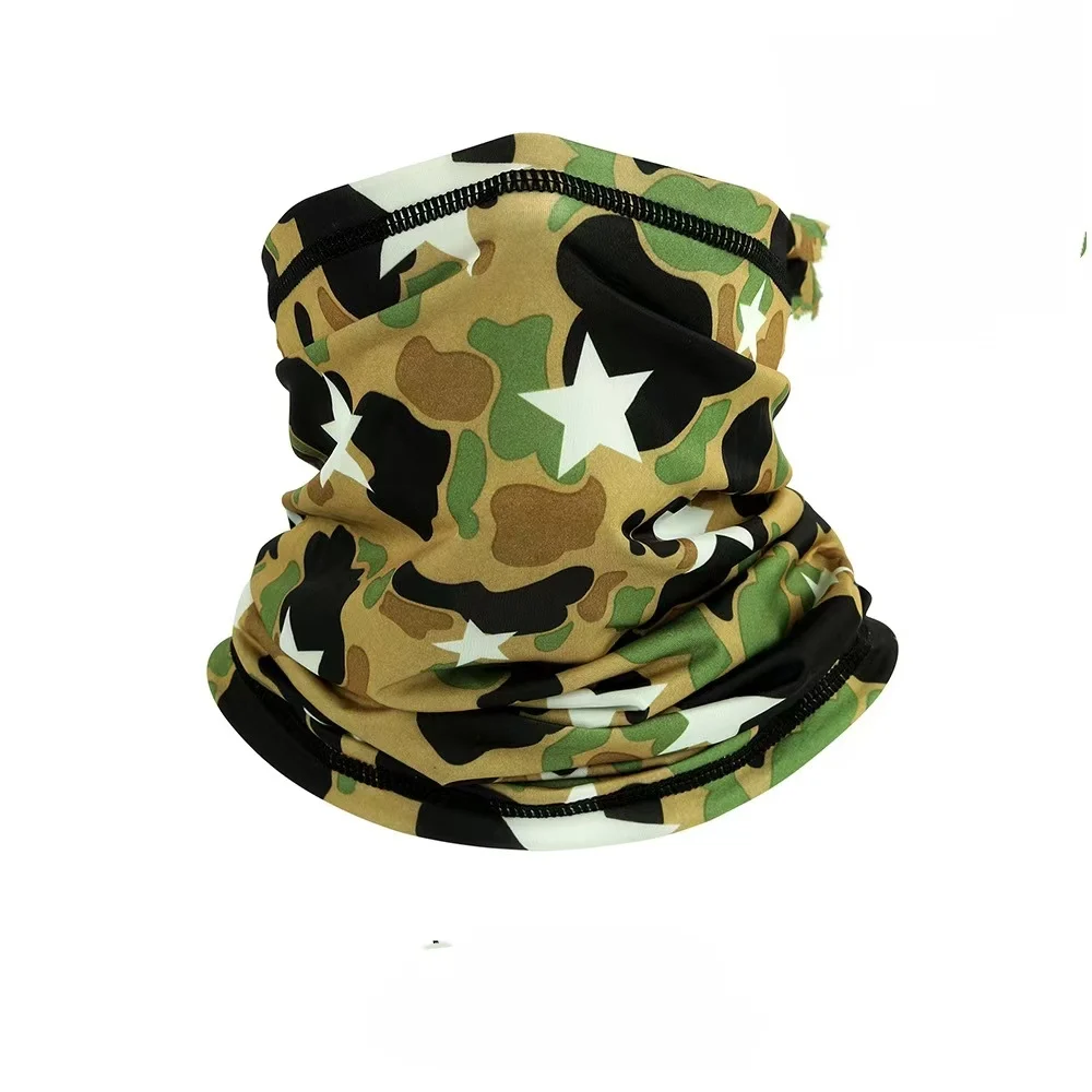 Ледяной шелковый шарф с защитой от солнца уличная Рыбалка волшебное полотенце для лица мотоциклетная маска для лица