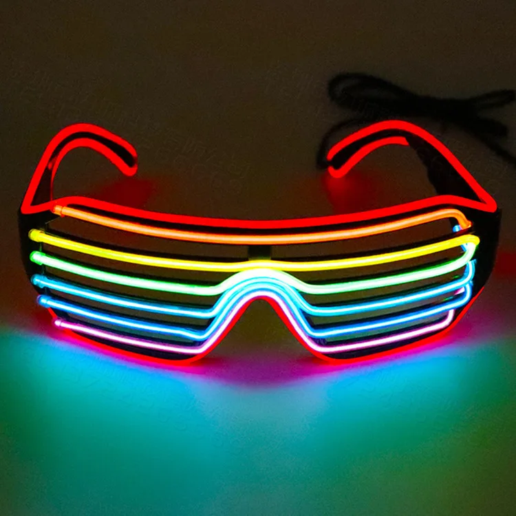 New Arrival Party Supplies Mulity-color Night Flashing Glowing Luminous Led Glasses Party Led Light Up Glasses