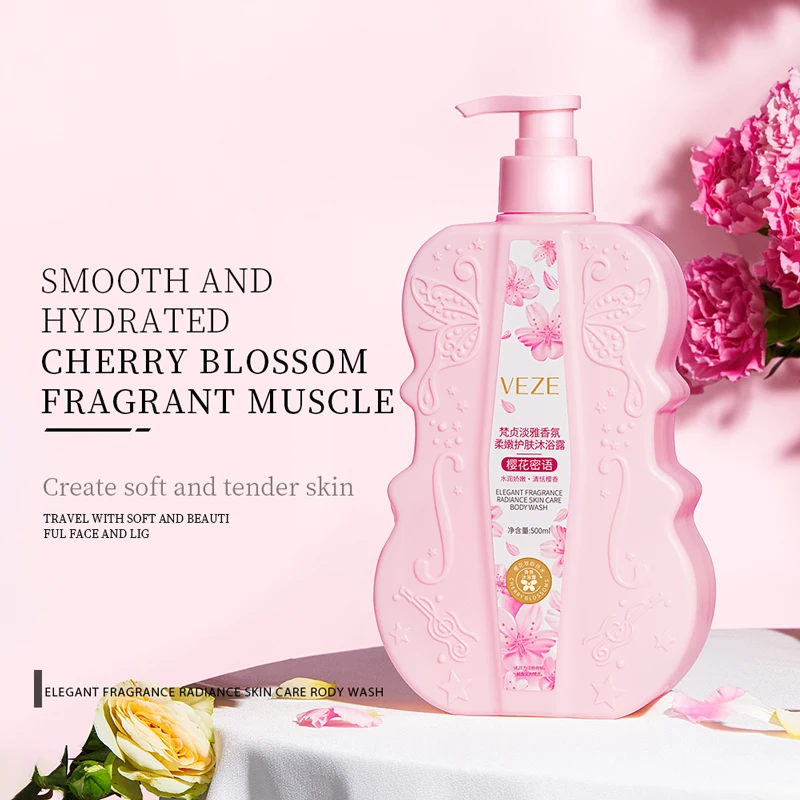 Body Cream Beauty Sakura Fragrance Deep Nourishing Skin Body Lotion