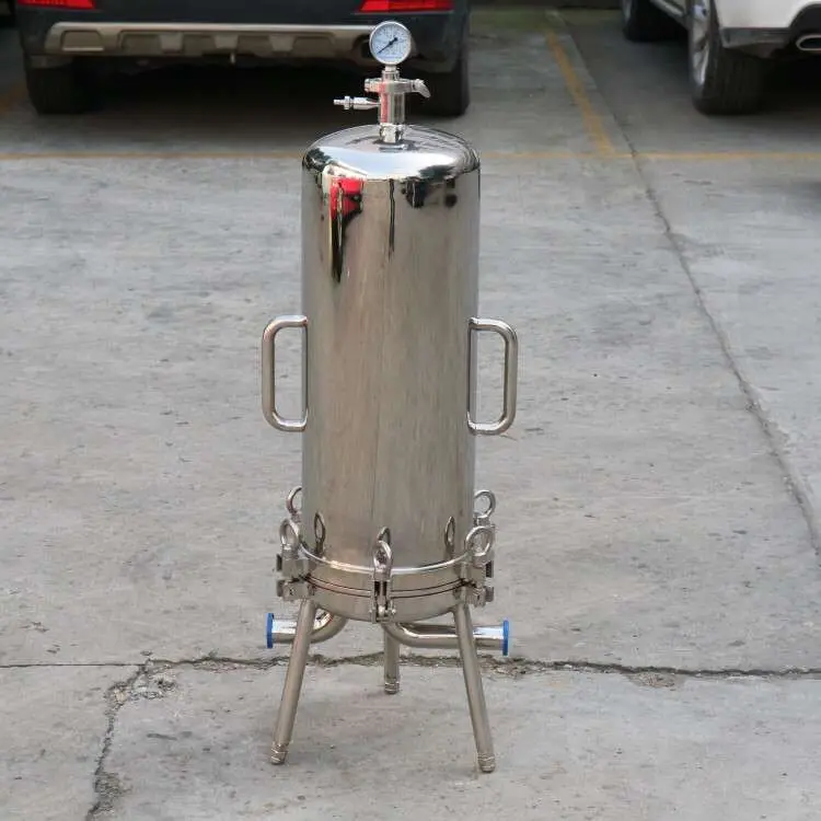 Quickly Flange Cartridges filter housing Filter bag housings with SS304 SS316