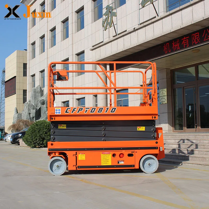 Self Propelled Hydraulic Trolley Lift 500kg electric scissor lift platform 200kg lifting table price