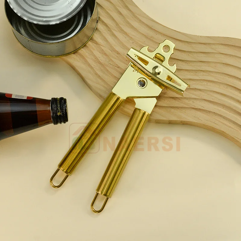 Wholesale Stainless Steel Can Opener  golden tin can opener can opener for seniors with arthritis helping hand