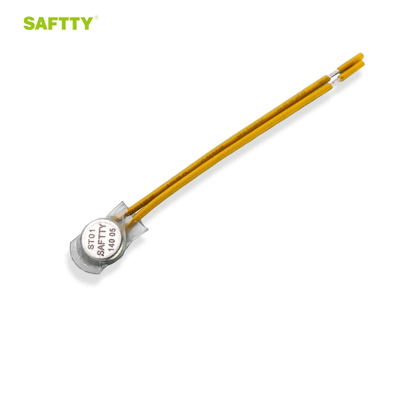Bimetal Thermostat Switch Temperature Control Switch ST01 Vacuum Impregnation Standard 50KG Coil Pressure Good Seal For Motor