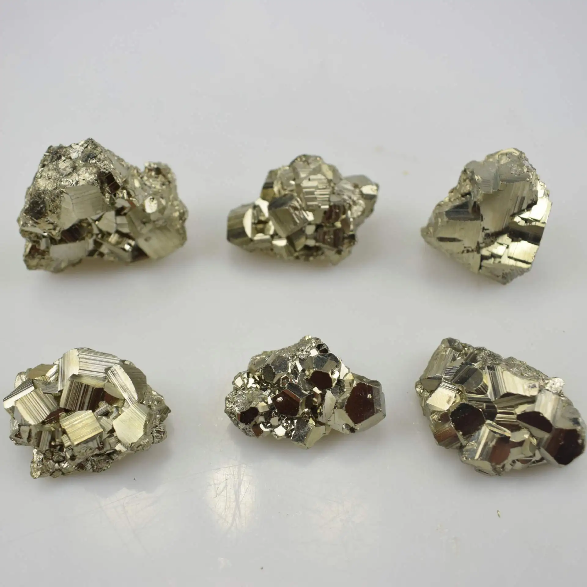 High quality natural pyrite stone crystal cluster druzy rough mineral specimen copper pyrite cluster price