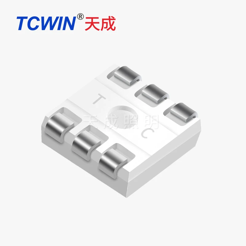  TCWIN адресная ИС Пиксельная светодиодная smd 2020 размер 6-контактная точка разрыва продолжение светодиодного