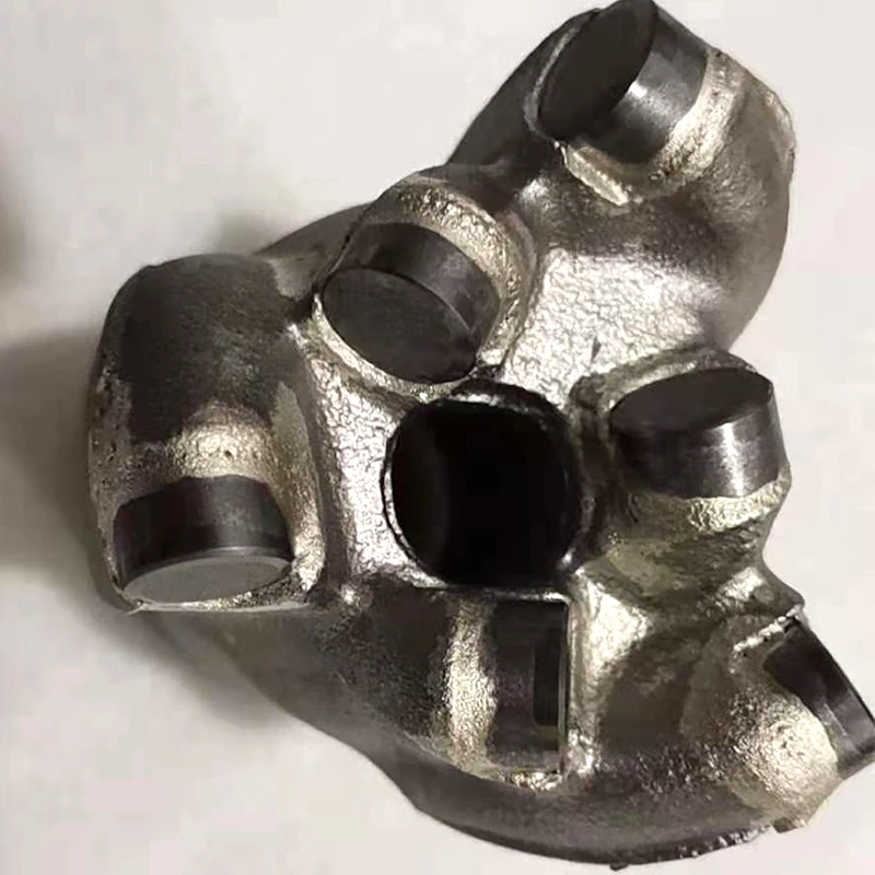 Water well drilling coal mining 56mm 66mm 76mm non-coring sintering flat face Rock PDC drill bits