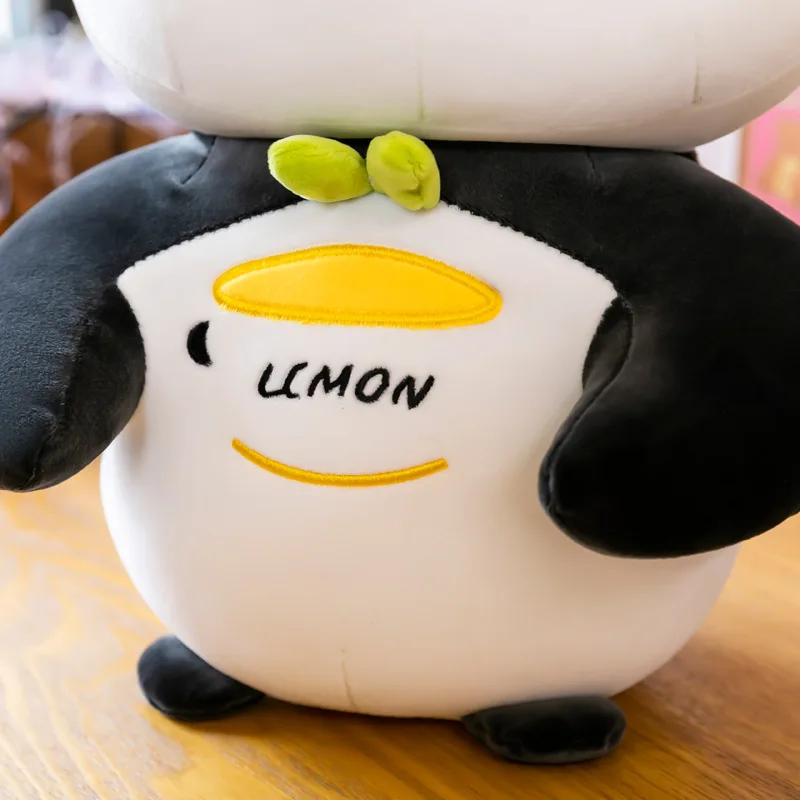 ROXGOCT 2022 Cute Walking Panda Toy Lifelike Stuffed Animal Doll Classic China Panda Children Kids Birthday Gift