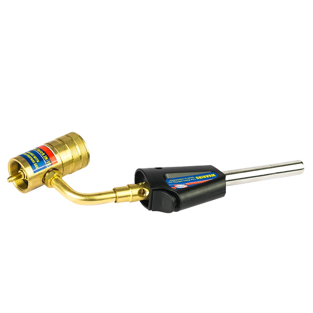 Self Ignition 12.7mm tip Mapp Gas Hand Torch Welding Gun 360 Degree Swivel Torch