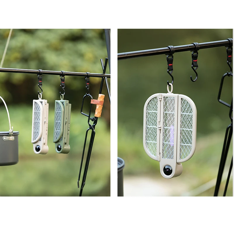 ODM/OEM Smart Home Electric Mosquito Swatter Outdoor Home Smart Folding Large Capacity Battery Smart Mosquito Electric Lamp
