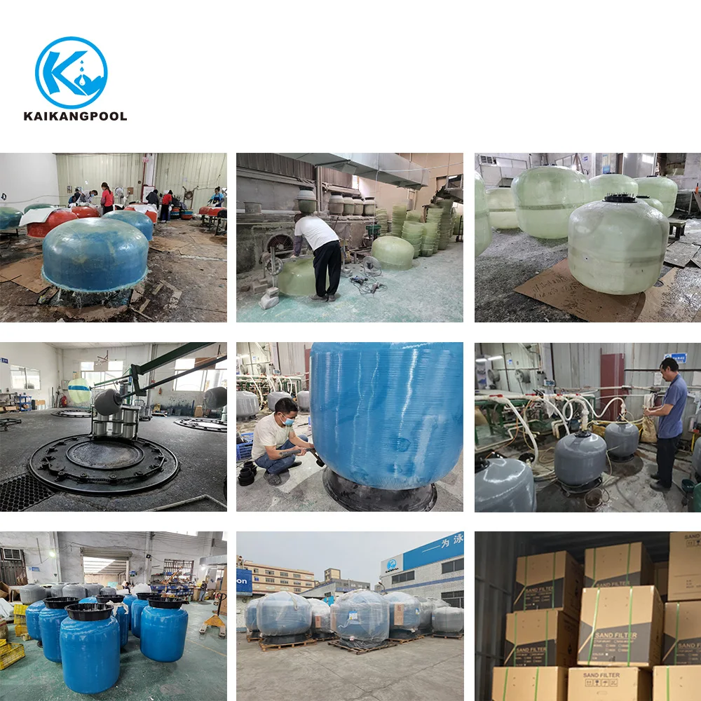 Factory Price Sales Good Quality Swimming Pool Supplies Fiberglass Sand Filter with 6 Way Multiport Valve