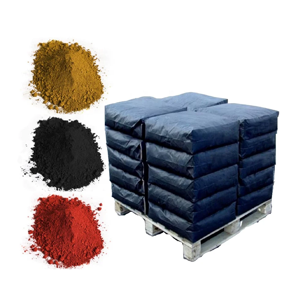 96% Iron Oxide Red 110/130/190 Color Pigment Powder High Quality for Paint Brick Leather and Ceramic Coating