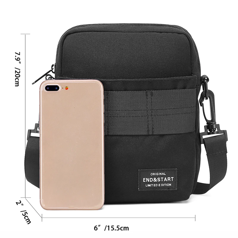 cross messenger bag sling small pouch chest bags single shoulder Crossbody Sling Wallet bag for men women