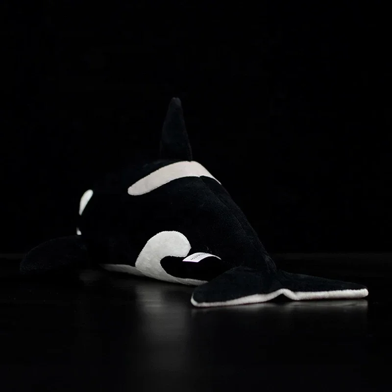 Real Life Orca Plush Toys Extra Soft Killer Whale Stuffed Toy Lifelike Sea Animals Plush Dolls Gifts For Kids