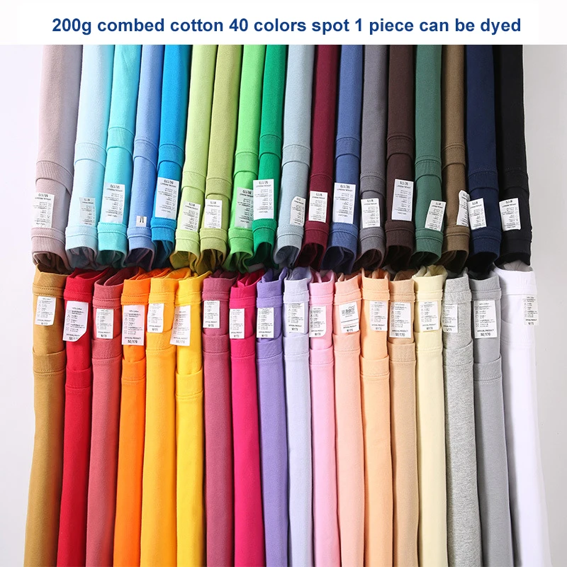 Mens Blank 100% Cotton Oversized Tshirt Embroider Printing Plain Blank T-Shirt Custom Print Logo White Quality Printing T Shirts