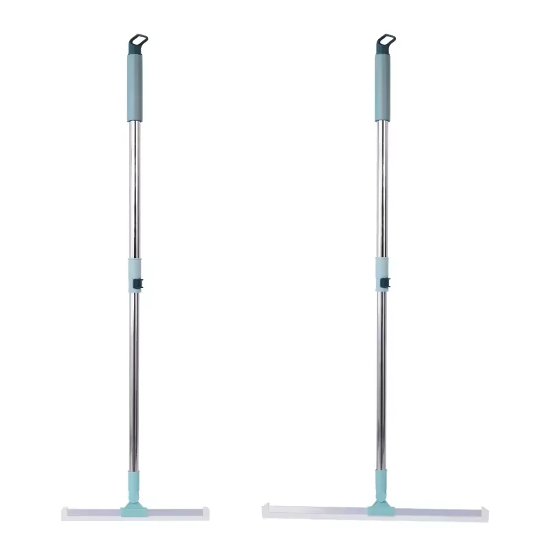 Simple Broom Telescopic Automatic Sweeper Multi functional Cleaning Rain Brush Clip Telescopic Rod Magic Silicone Mop