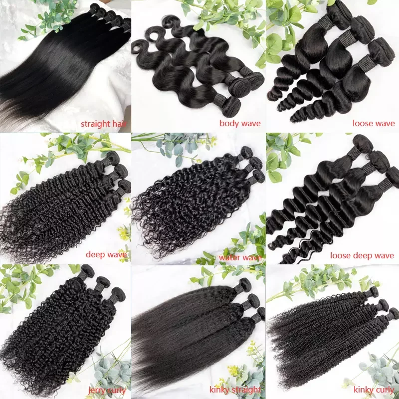 Free sample brazilian virgin human hair extensions, Natural cuticle aligned brazilian bone straight hair bundle