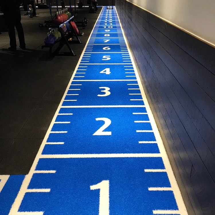 Custom-Sized Personalized Training Areas  Fitness Centers gym artificial turf  carpet for gym room gym dumbbell pampers carpet