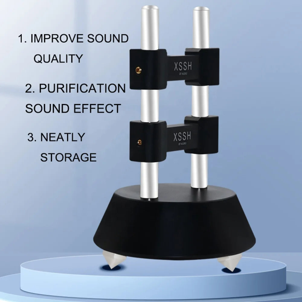 Новый дизайн Hi-Fi линейная стойка из алюминиевого сплава YIVO XSSH Audio OEM аудиофильское оборудование для подъема проводов подставка-органайзер