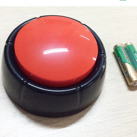 Customized buzzer with sound chip talking button buttons for Training Pet Dog Communication