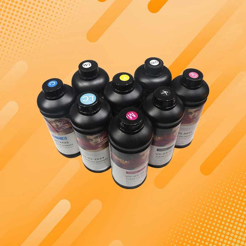 Subilicool 1000ML UV Coating UV Primer Ink for Acrylic Metal Glass Ceramic Before Printing UV Ink Primer