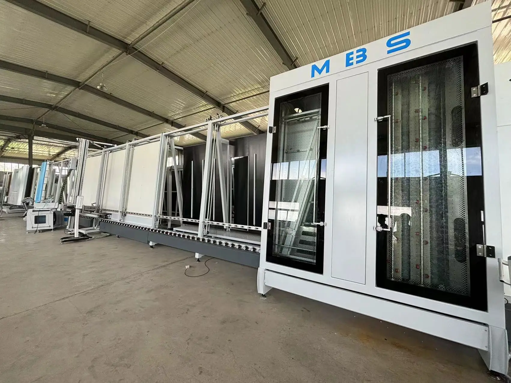MBS Double Glazing Auto Glass Making Machine Insulating Glass Production Line of Warm Edge Spacer