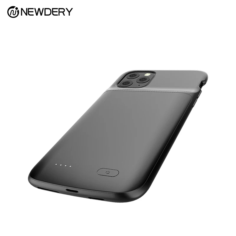 New products arrival 5000mAh full cover soft TPU external power battery case for iPhone 11 pro Max