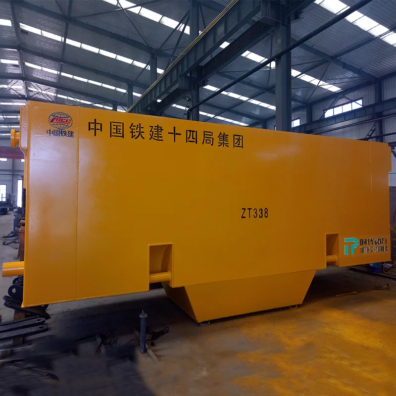 Timespower 18T Narrow gauge locomotive Subway construction Mud Truck Tractor locomotive